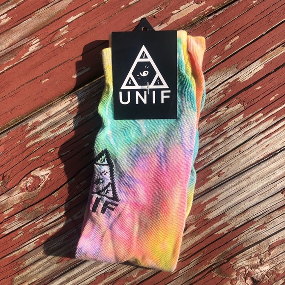 UNIF Accessories - UNIF Knee Tie Dye Socks